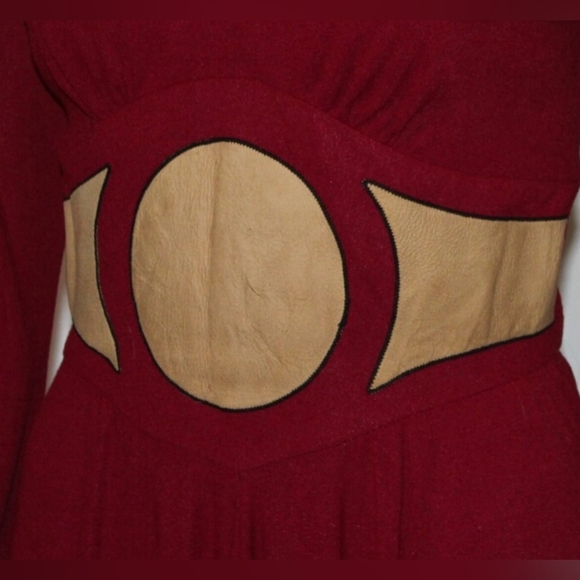 MR BOOTS VINTAGE 1960 MAXI DRESS sz M - Picture 4 of 13